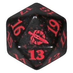 March of the Machine: D20 Die (Red)